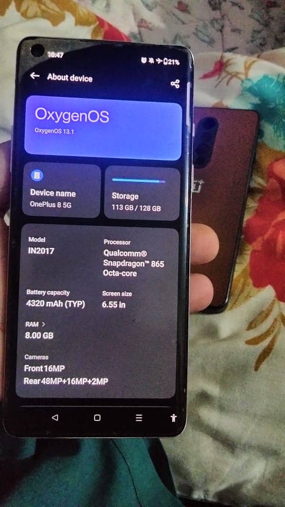 OnePlus 8 good condition 8/128 3