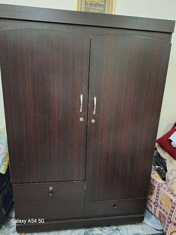 Used wooden cupboard 1