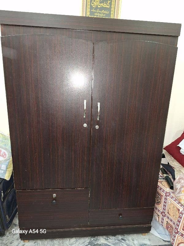 Used wooden cupboard 2