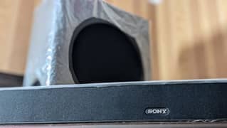 SONY sound bar with woofer dynamic surround sound