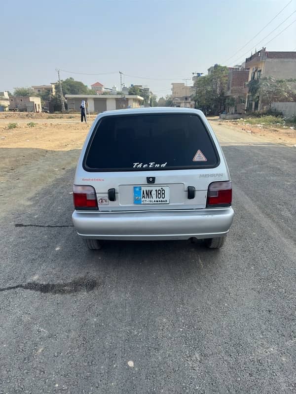 Suzuki Mehran VXR 2019 total guenine urgent sale own name 5