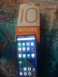 Tecno spark 10c 8GB Ram 128Gb Rom with box and Charger