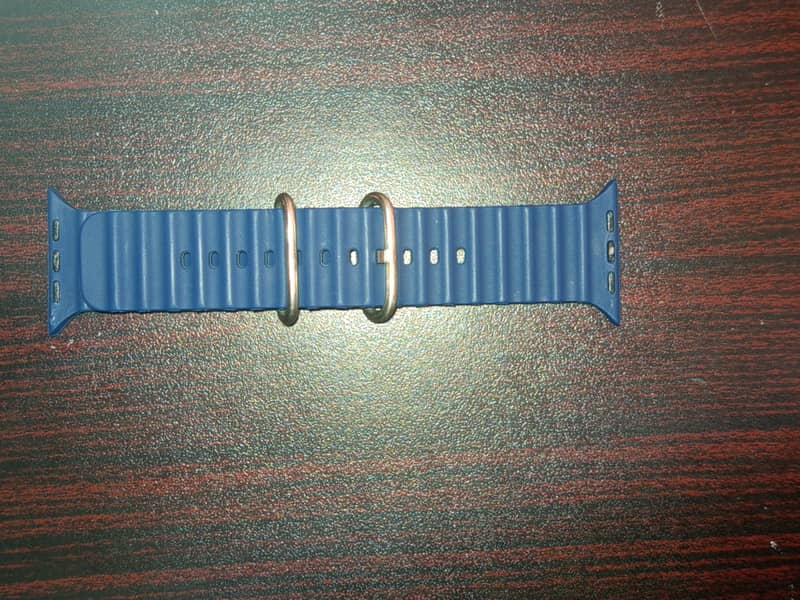 Ocean straps for watch ultra  blue colour 0