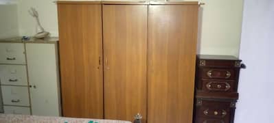 Wardrobe 3-Door Detachable Set