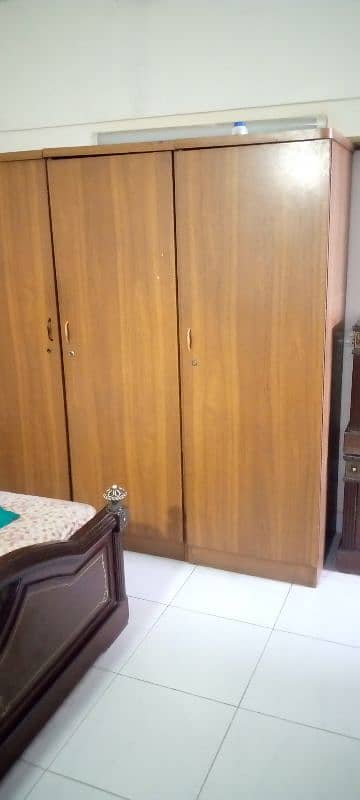 Wardrobe 3-Door Detachable Set 1