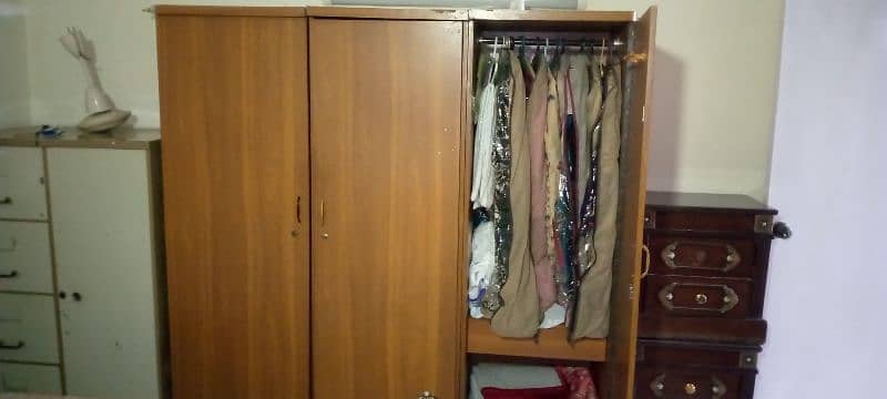 Wardrobe 3-Door Detachable Set 5