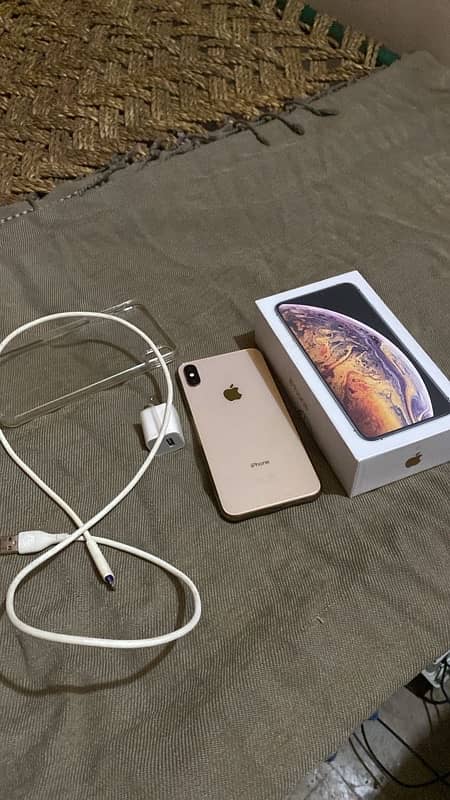 iPhone XS Max 256GB Factory Unlocked Gold 10/10 Mint 03056896805 0