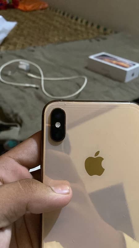 iPhone XS Max 256GB Factory Unlocked Gold 10/10 Mint 03056896805 5