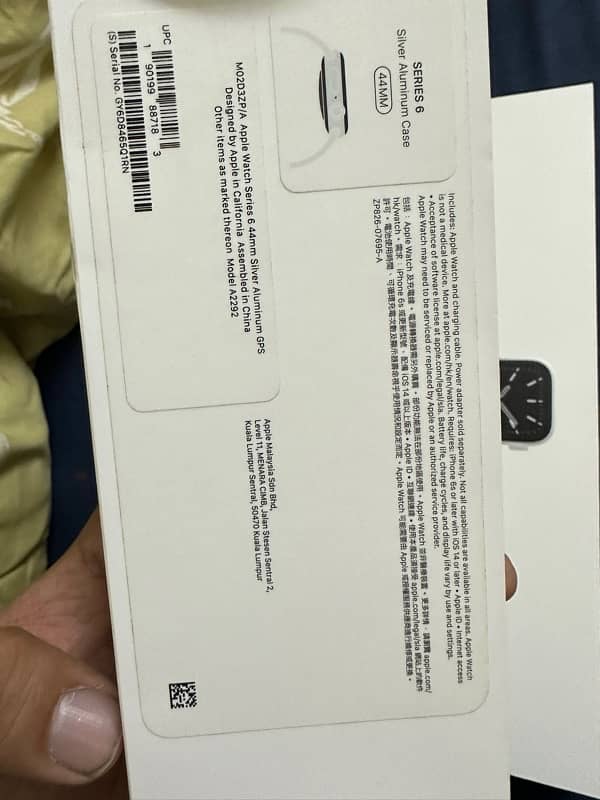 Apple Watch Series 6 44mm GPS Silver 2