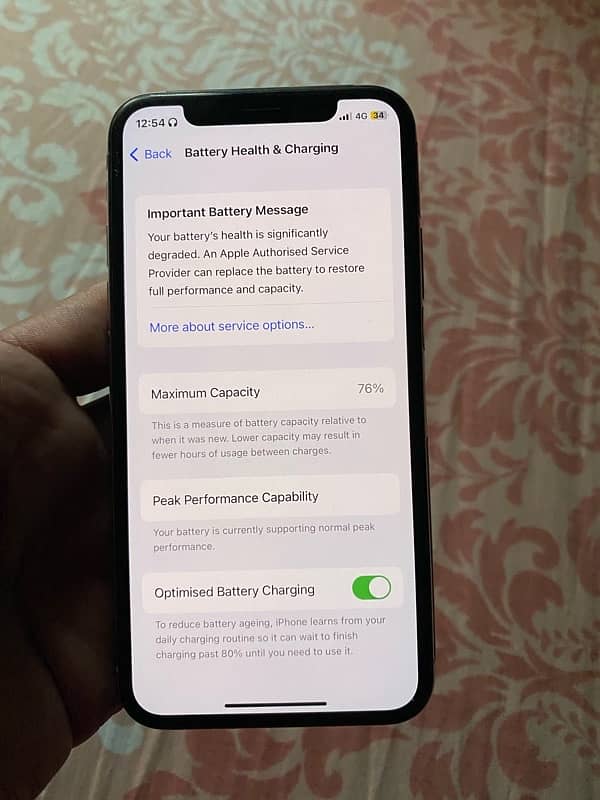 iphone X 64 GB PTA Approve 5