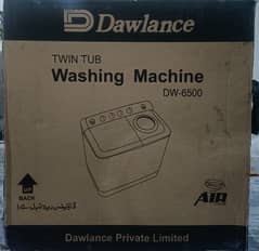 Dawlance washing mashine