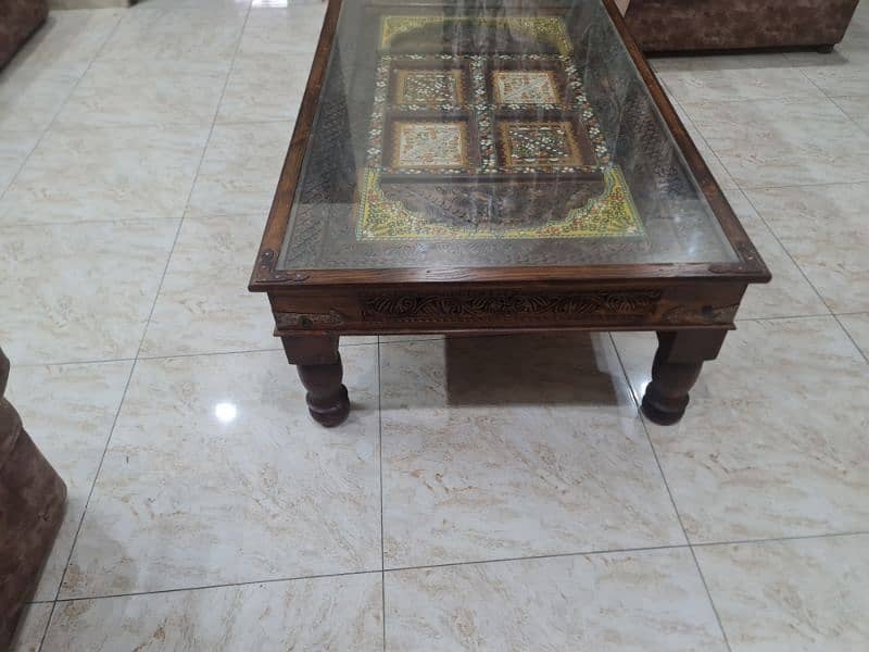 wooden table 2