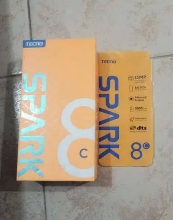 Tecno spark 8c 2/64 dual sim pta approve 2