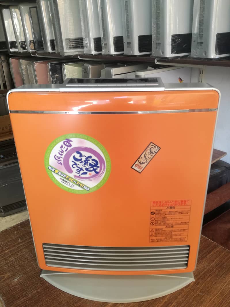 The Only Safe Gas Room Heater - Japanese Rinnai Gas Fan Heater 0