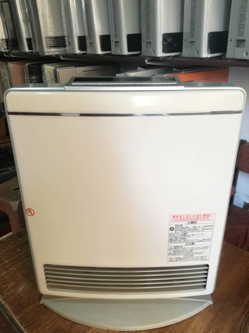 The Only Safe Gas Room Heater - Japanese Rinnai Gas Fan Heater 2