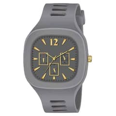 New Silicon Analogue Fashionable Watch for Men