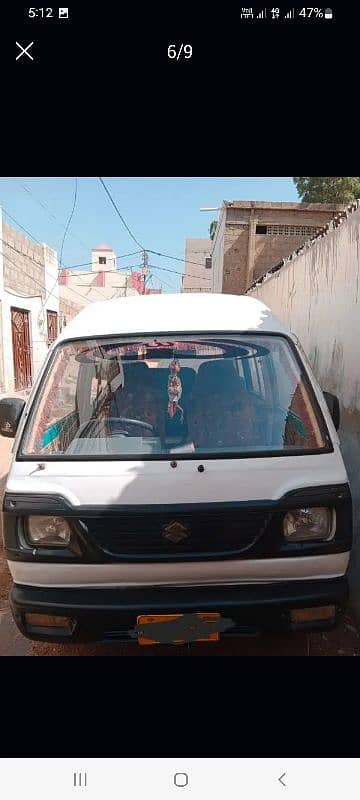 suzuki hiroof  on rent with driver only karachi city 4