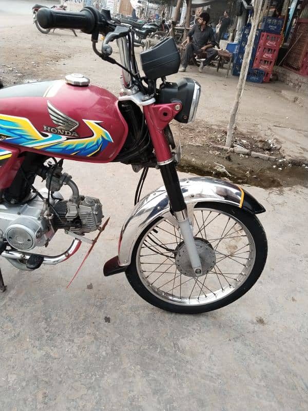 Honda 21model /03059828439/urgent sell original bike 1