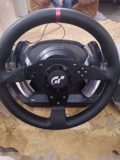 thrustmaster t500rs streeing wheel . without padels.