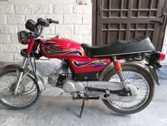 United 70cc 2021 model registered in 2024 lush condition