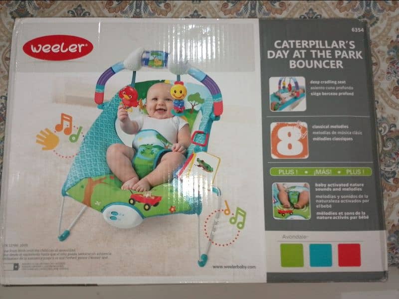 "Cozy & Fun Baby Bouncer for Sale – Perfect for Comfort and Play!" 0