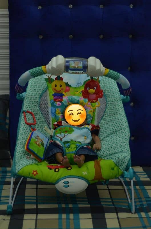 "Cozy & Fun Baby Bouncer for Sale – Perfect for Comfort and Play!" 3