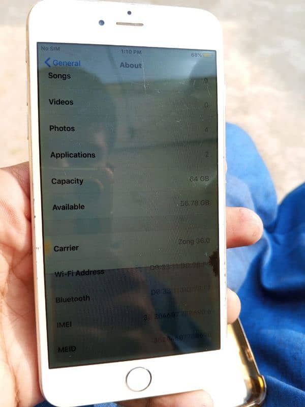 Iphone 6 Plus (PTA) 64Gb exchange possibke android 2