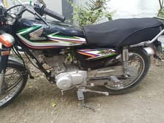 Honda CG 125 Black colour original taping 10/10 condition