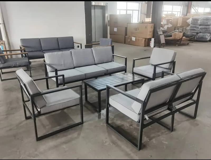 sofa set/7 seater sofa/iron sofa for sale/seven seater/outdoor sofa 1