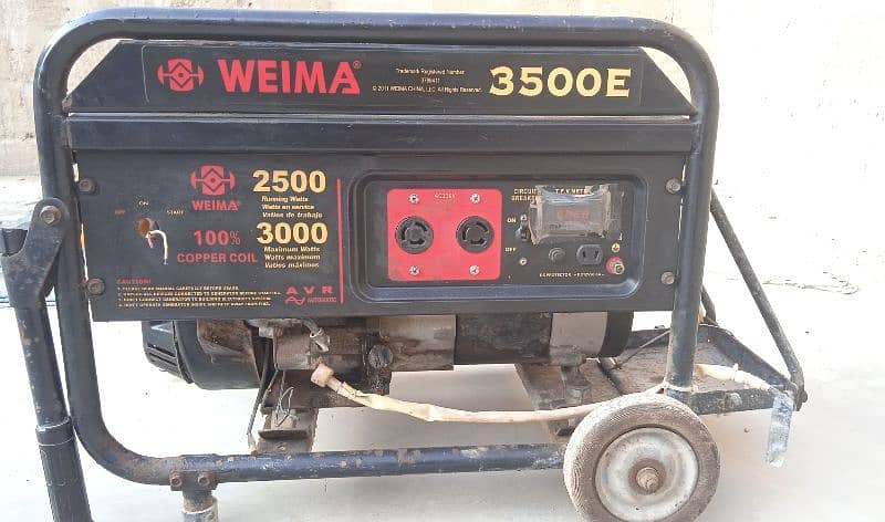 Weima Generator 2.5 KVA For Sale. . urgent 1