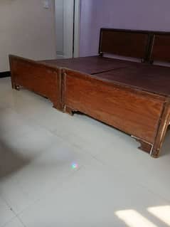 2 single bed