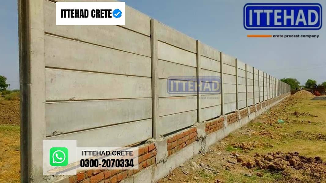 precast boundary wall/wall/boundary wall 9