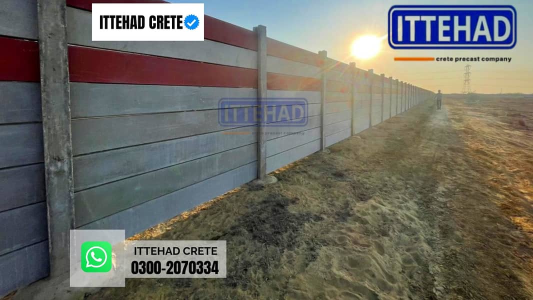 precast boundary wall/wall/boundary wall 18