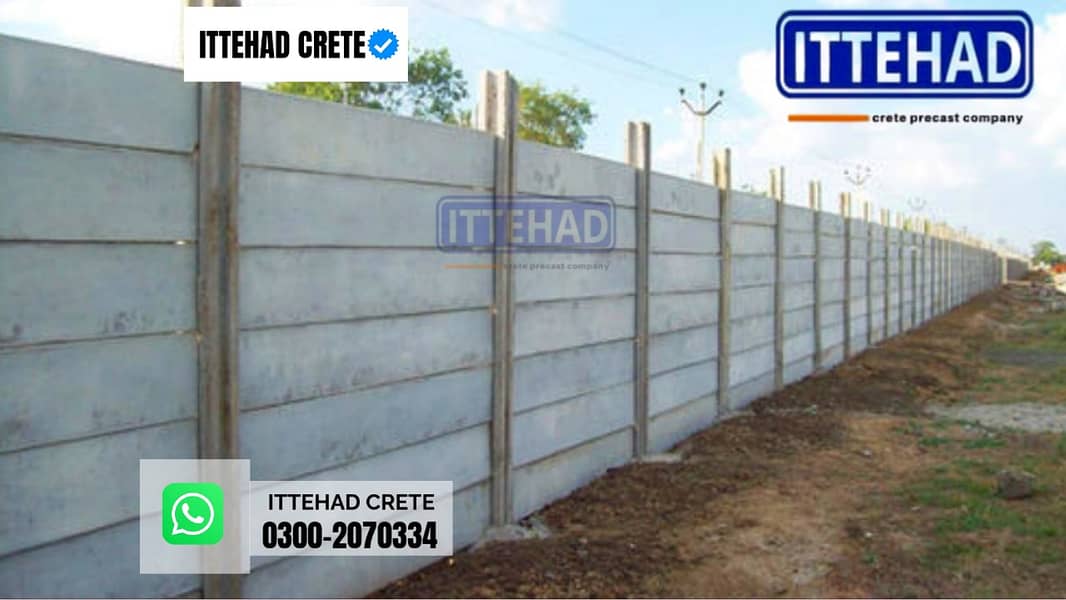 precast boundary wall/wall/boundary wall 19