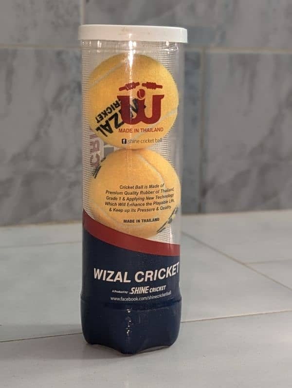 WIZAL Cricket Ball Jar Packed in Thailand 1