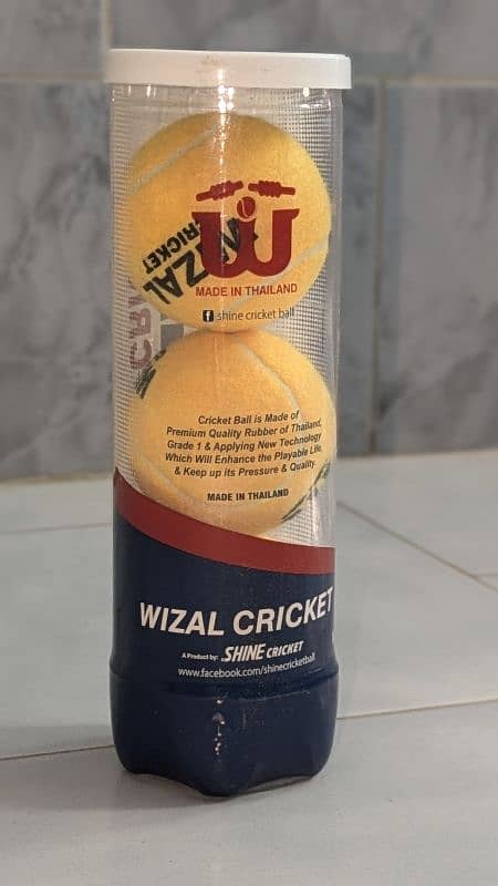 WIZAL Cricket Ball Jar Packed in Thailand 2