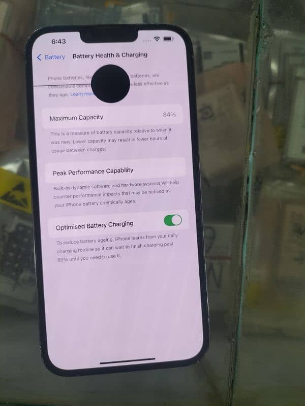 iPhone 13 pro max non pta fu (128) cndition pics mein dekh sakte hai 12