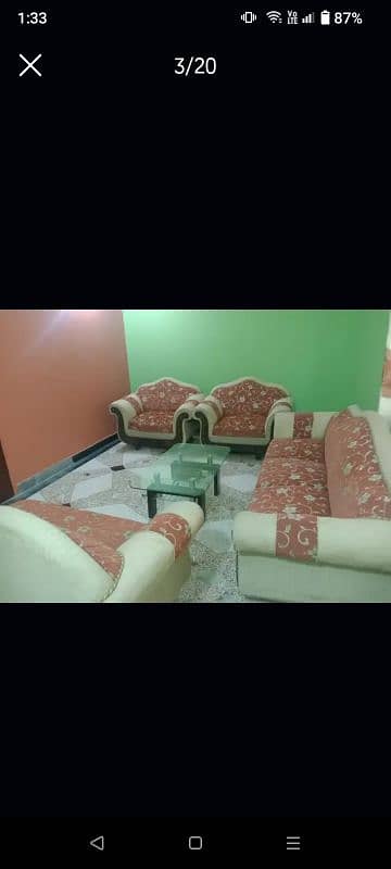 7 Seaters Sofa Set Available For Sale In Gulistan-E-Johuar Block 19 2