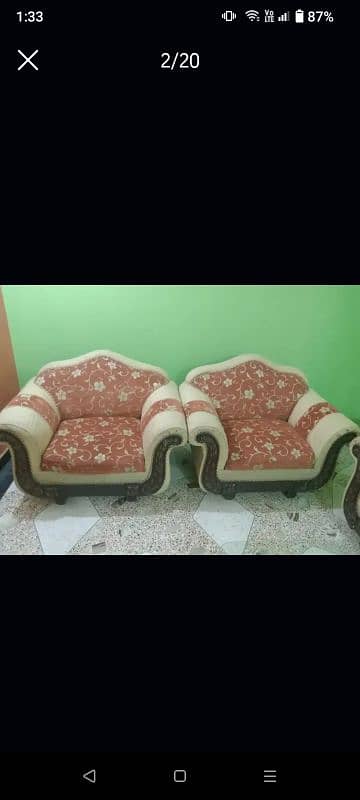 7 Seaters Sofa Set Available For Sale In Gulistan-E-Johuar Block 19 3