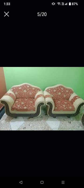 7 Seaters Sofa Set Available For Sale In Gulistan-E-Johuar Block 19 4