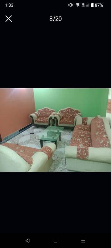 7 Seaters Sofa Set Available For Sale In Gulistan-E-Johuar Block 19 9