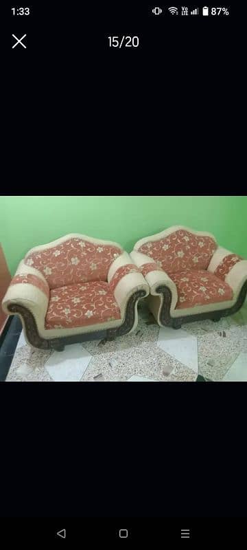 7 Seaters Sofa Set Available For Sale In Gulistan-E-Johuar Block 19 14