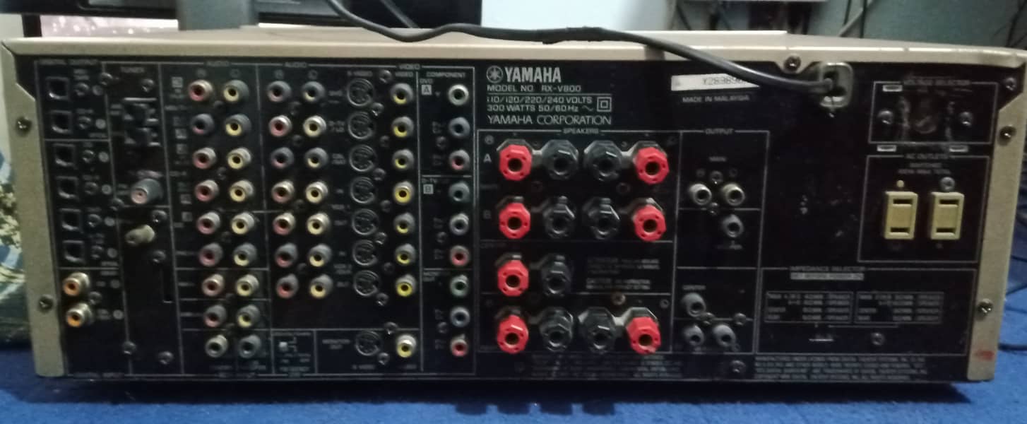 Yamaha RX-V800 Cinema DSP 3