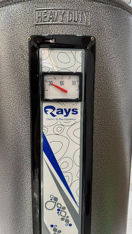 Rays 35 Gallons Storage Gas Geyser 35G Heavy Guage 4