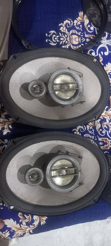 kenwood 718 Hq speakers and Rockmars 3800watts Amplifier 1