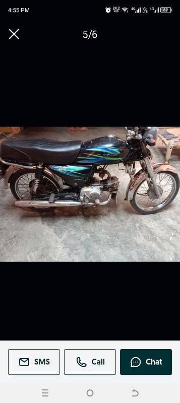 road Prince bike 70 cc 1