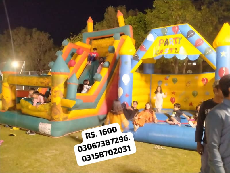 jumping castle /jumping slide / bouncing castle/birthday decoration 0