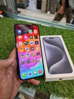 Apple iPhone 15 Pro Max 256gb LLA Non PTA Blue Factory Unlocked