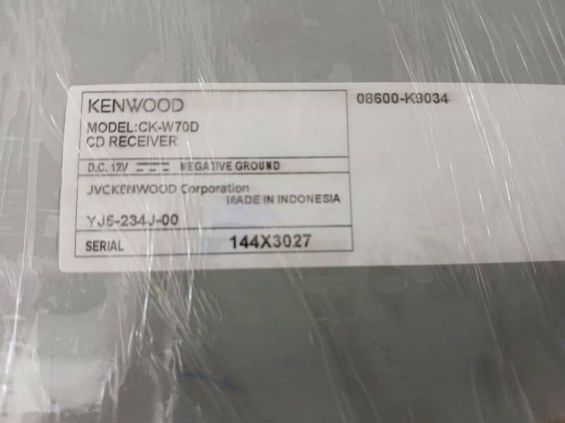 toyota  kenwood original Bluetooth player 4