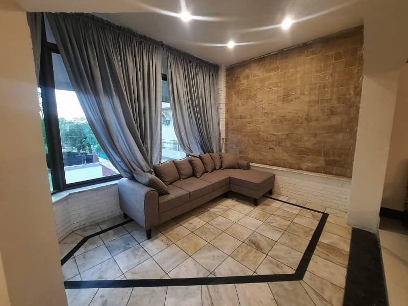 2 Kanal Fully New Furnished AC Facing Park Bungalow Like Brand New For Rent In DHA Phase 2-V 7